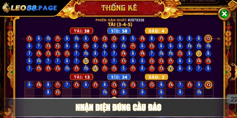 Sicbo Tài Xỉu LEO88 - Luật Chơi, Cửa Cược Phổ Biến Và Bí Quyết 4 Nhận diện đúng cầu đảo